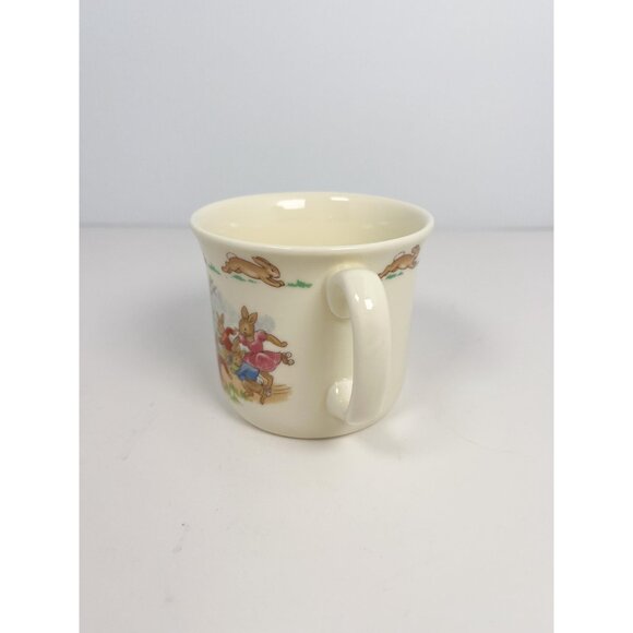 Bunnykins vintage double handle ceramic mug - Royal Doulton Bone China c 1936 - Picture 4 of 7